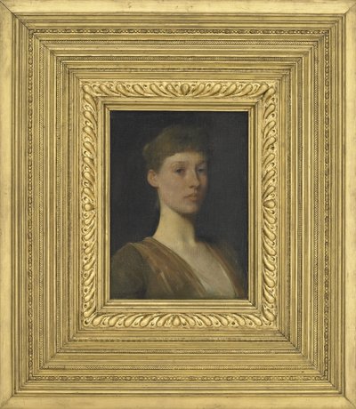 Retrato de uma jovem garota, 1888 de Thomas Wilmer Dewing