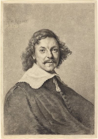 Retrato de um homem de Thomas de Keyser