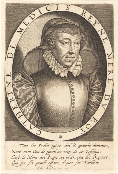Catarina de Médici, Rainha da França de Thomas de Leu