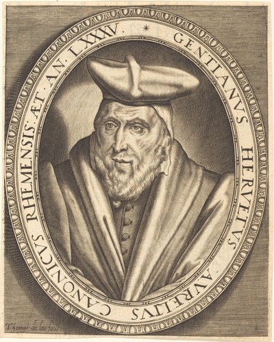 Gentien Hervet, Cânone de Reims de Thomas de Leu