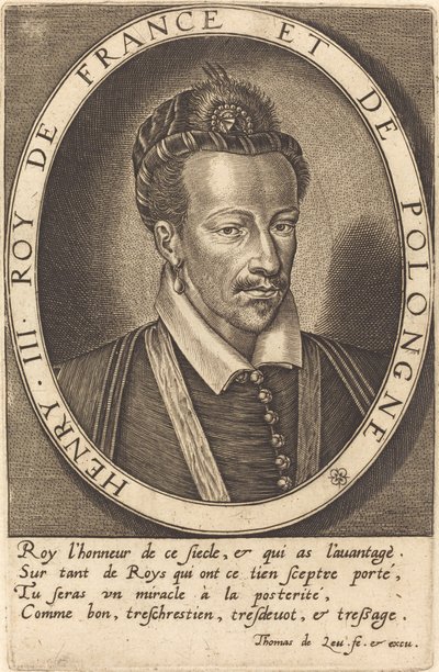 Henrique III, rei da França de Thomas de Leu