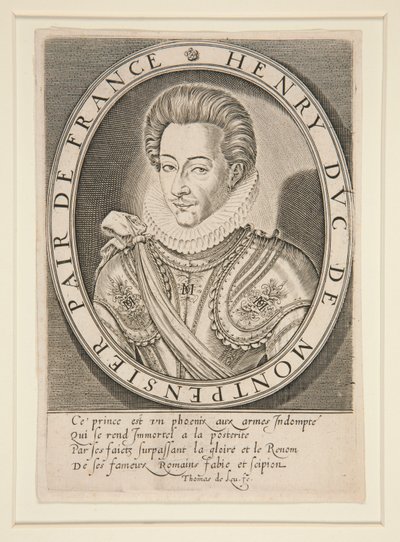 Henri de Bourbon, Duque de Montpensier de Thomas de Leu