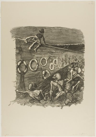 No Muro dos Federais de Théophile Alexandre Pierre Steinlen