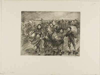Antes da invasão de Théophile Alexandre Pierre Steinlen