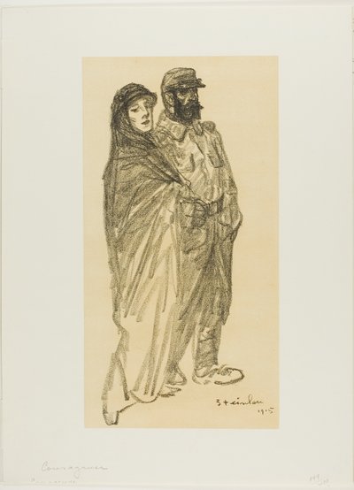 Corajoso de Théophile Alexandre Pierre Steinlen