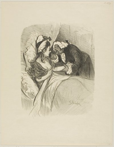Dame Jacinthe de Théophile Alexandre Pierre Steinlen