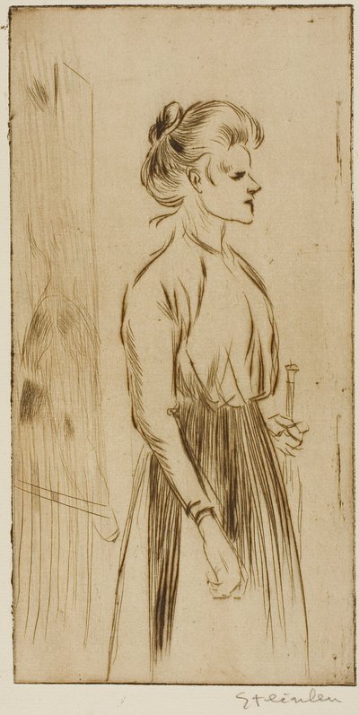 Mulher dura de Théophile Alexandre Pierre Steinlen