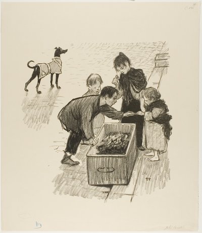Alta sociedade! de Théophile Alexandre Pierre Steinlen