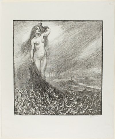 Homenagem a Zola de Théophile Alexandre Pierre Steinlen