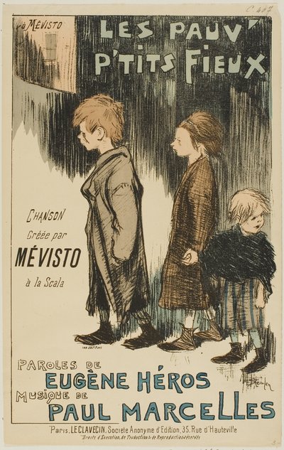 As mamas dos pobres de Théophile Alexandre Pierre Steinlen