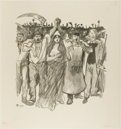 18 de março de Théophile Alexandre Pierre Steinlen