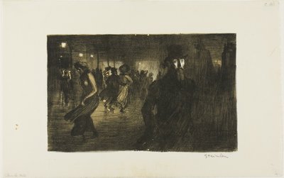 Paris, Noite de Théophile Alexandre Pierre Steinlen