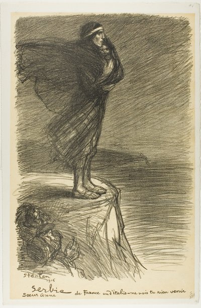 Sérvia: Sister Anne, prato vinte de Actualités de Théophile Alexandre Pierre Steinlen