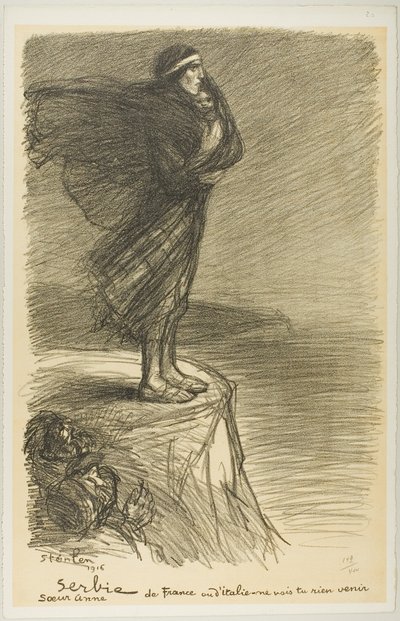 Sérvia: Sister Anne, prato vinte de Actualités de Théophile Alexandre Pierre Steinlen