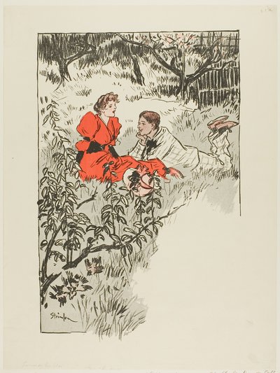 primavera de Théophile Alexandre Pierre Steinlen