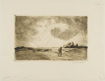 Tempo tempestuoso de Théophile Alexandre Pierre Steinlen