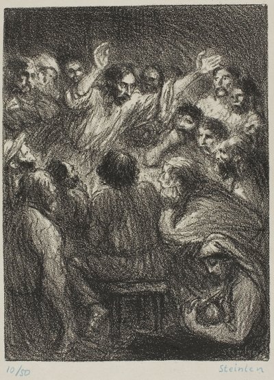 O Apóstolo de Théophile Alexandre Pierre Steinlen