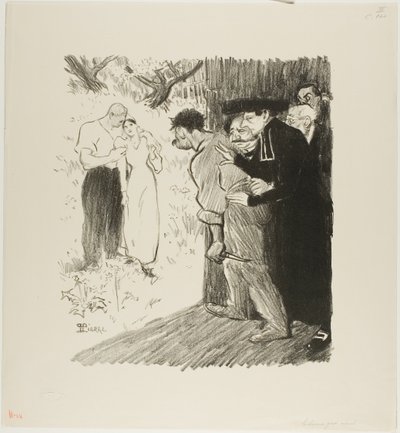 A última emboscada de Théophile Alexandre Pierre Steinlen
