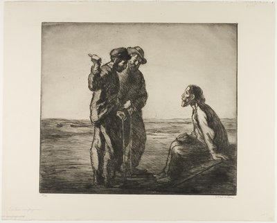 Os Três Companheiros de Théophile Alexandre Pierre Steinlen
