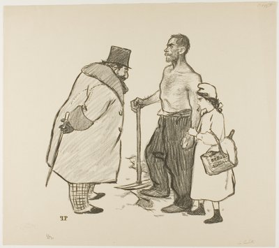 A filha mais nova de Théophile Alexandre Pierre Steinlen