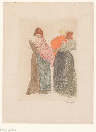 Duas mães com filhos
Les deux mères de Théophile Alexandre Steinlen (signed by artist)