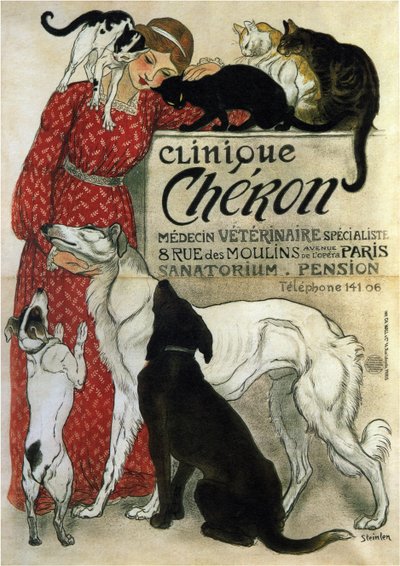 Clínica Chéron, 1905 de Théophile Alexandre Steinlen