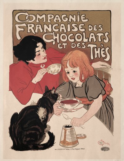 Companhia Francesa do Chocolate e das Coisas de Théophile Alexandre Steinlen