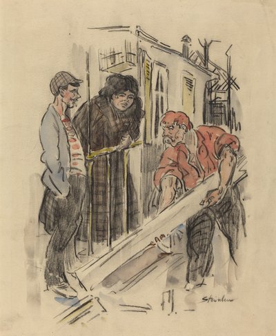 Fofocas de Théophile Alexandre Steinlen