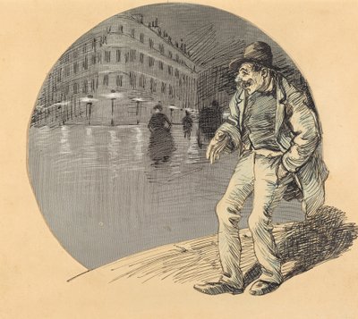 Amantes do amor, 1888. de Théophile Alexandre Steinlen