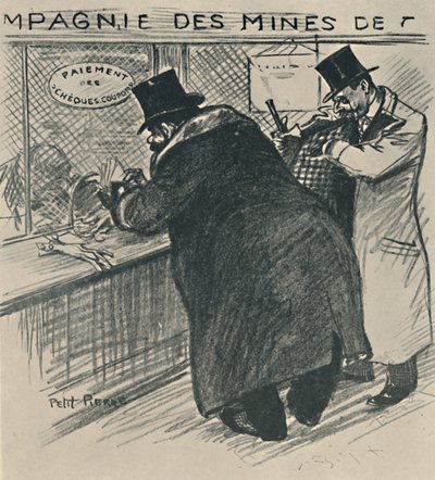A maioria oportunista, 1919 de Théophile Alexandre Steinlen