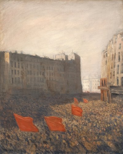 Manifestação popular, c. 1903. de Théophile Alexandre Steinlen