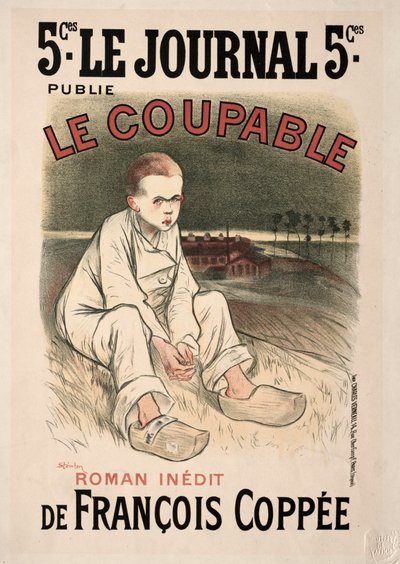 O culpado, 1896. de Théophile Alexandre Steinlen