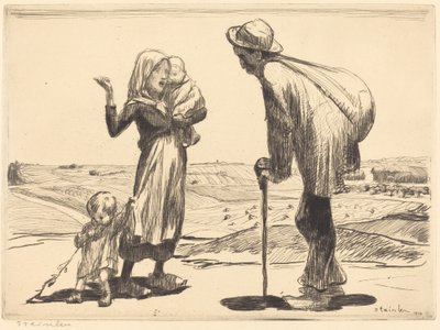 A Cidade Distante de Théophile Alexandre Steinlen