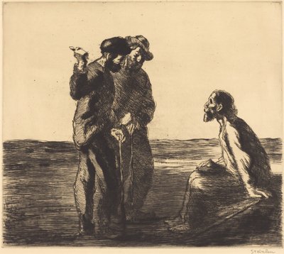 Três Companheiros Os Três Companheiros, 1912. de Théophile Alexandre Steinlen