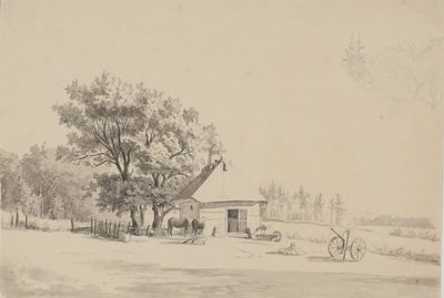 Paisagem com uma forja de Thorald Brendstrup