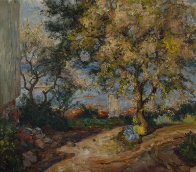 Junto ao mar, Holmsbu (óleo sobre tela) de Thorolf Holmboe