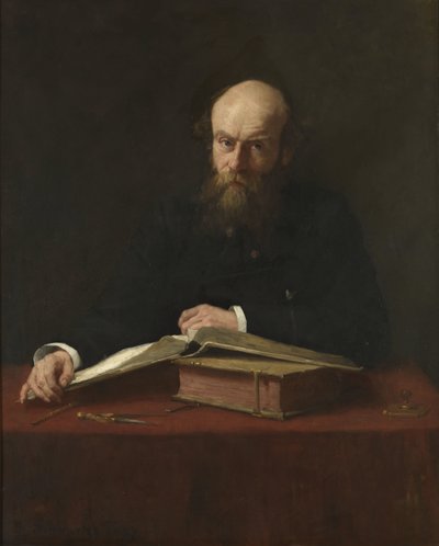 Retrato do Dr. P.J.H. Cuypers (1827-1921) de Thérèse Schwartze
