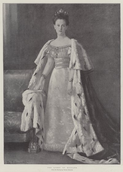 A rainha da Holanda de Thérèse Schwartze