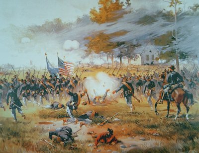 A Batalha de Antietam de Thure de Thulstrup