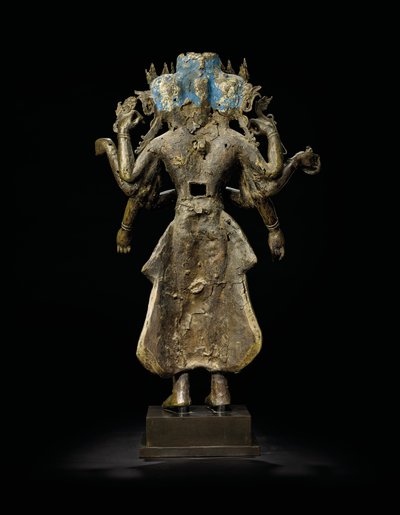 Estátua de Ekadashalokeshvara de Tibetan School
