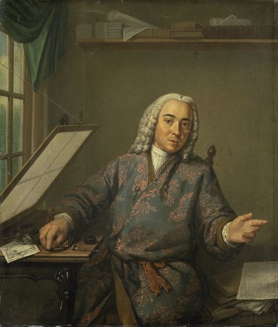 Retrato do gravador Jan Caspar Philips de Tibout Regters