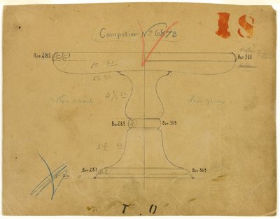 Projeto para Compositor Nº 6873 de Tiffany and Company