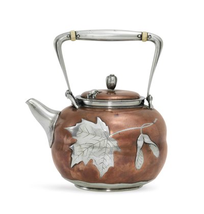 Chaleira, c.1880 (prata e cobre) de Tiffany and Company