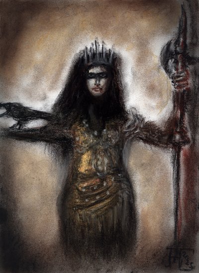 Rainha da Fantasia Negra de Tim Hoinkis