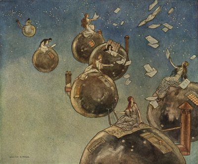 O navio que navegou para Marte de Timlin