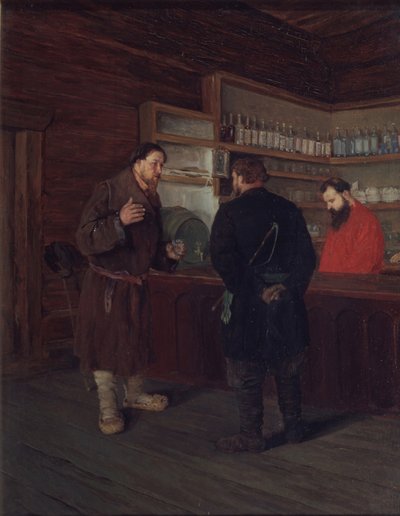 Em uma taverna de Timofei Illarionovich Mozgov