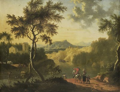 Paisagem Italiana de Timotheus de Graef (attributed to)