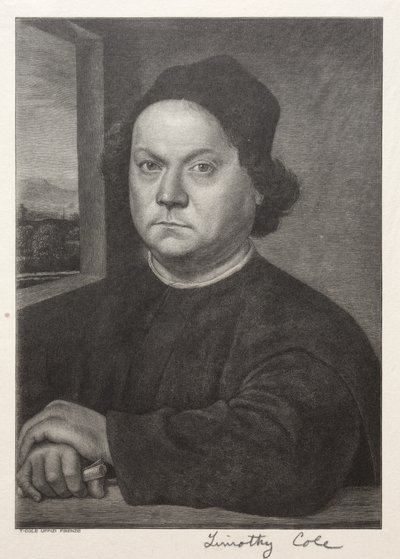 Velhos mestres italianos: Retrato de Andrea Verrocchio, 1888-1892. de Timothy Cole