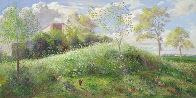 Cow Parsley Hill, 1991 de Timothy Easton