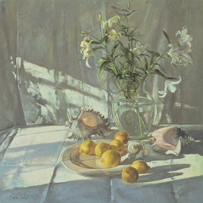 Reflexões e sombras (óleo sobre tela) de Timothy Easton